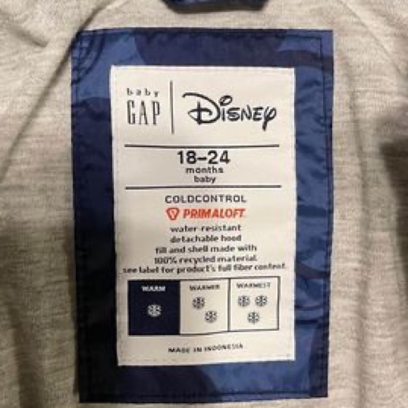 Mickey Mouse jacket by BabyGAP, size Toddler 18-24 months - Picture 4 of 5